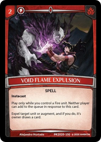 Void Flame Expulsion (2020150) [PR] - Argent Saga TCG Single
