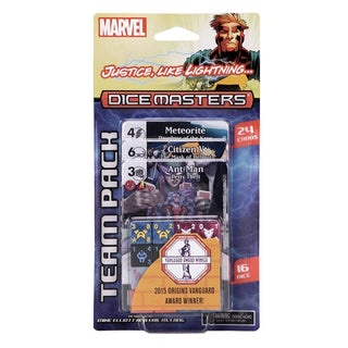 Justice Like Lightning Team Pack [MVTP] - Dice Masters Sealed