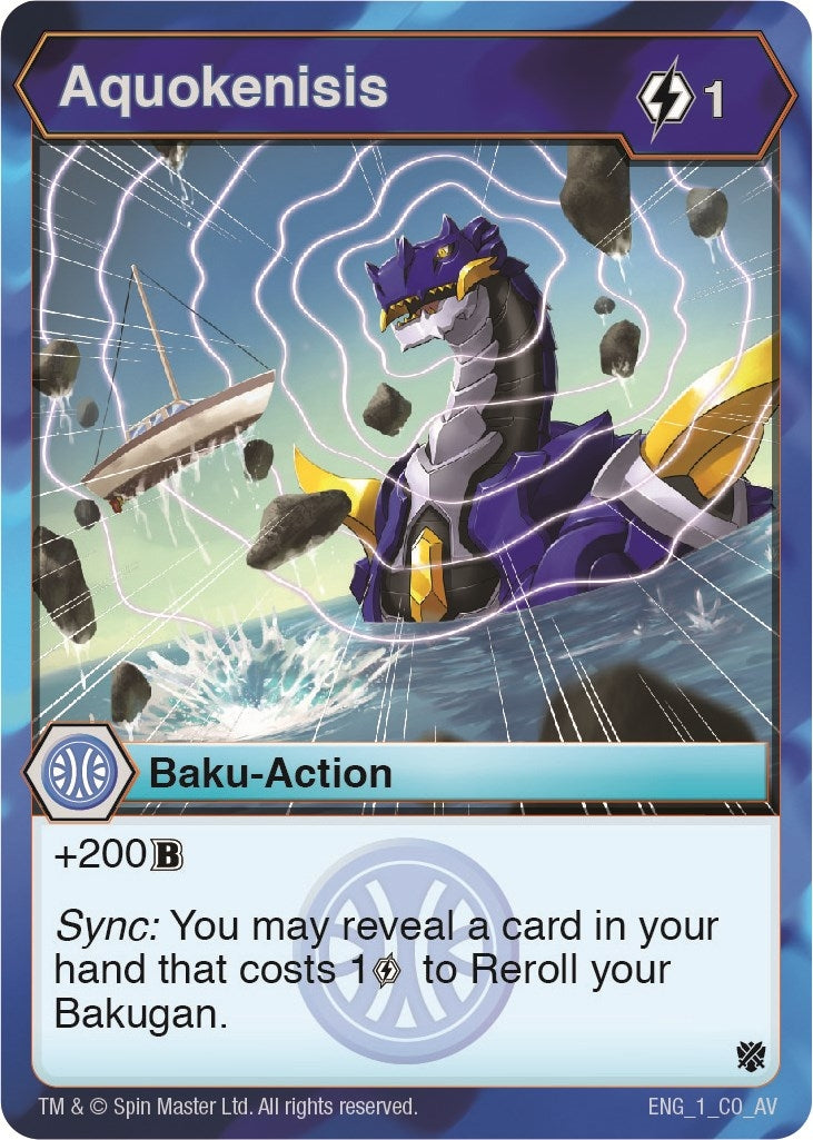 Aquokenisis (1) [AV] - Bakugan TCG Single