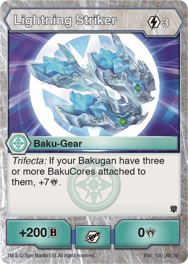 Lightning Striker (100) [AV] - Bakugan TCG Single