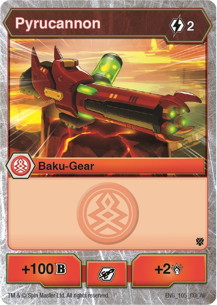 Pyrucannon (105) [AV] - Bakugan TCG Single