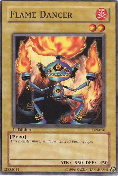 Flame Dancer (58) - YuGiOh Single