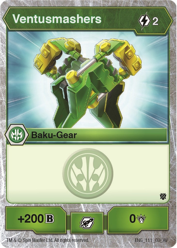 Ventusmashers (111) [AV] - Bakugan TCG Single