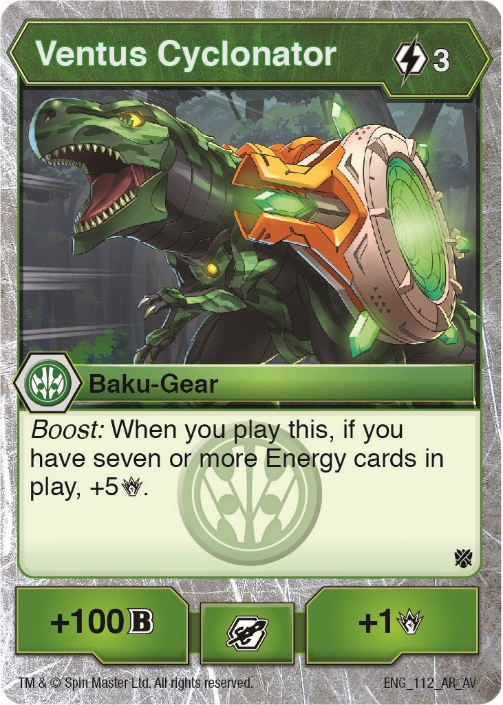 Ventus Cyclonator (112) [AV] - Bakugan TCG Single