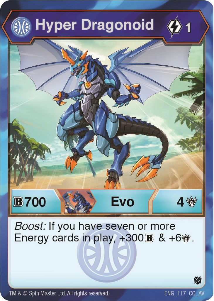 Hyper Dragonoid (117) [AV] - Bakugan TCG Single