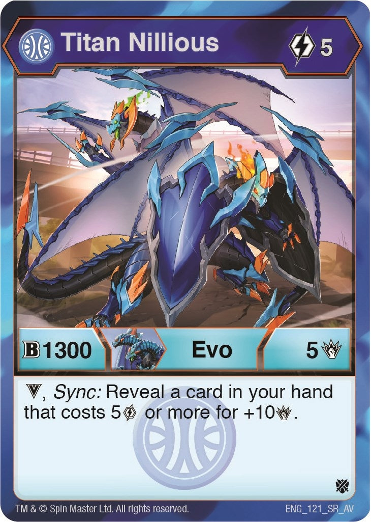 Titan Nillious (121) [AV] - Bakugan TCG Single