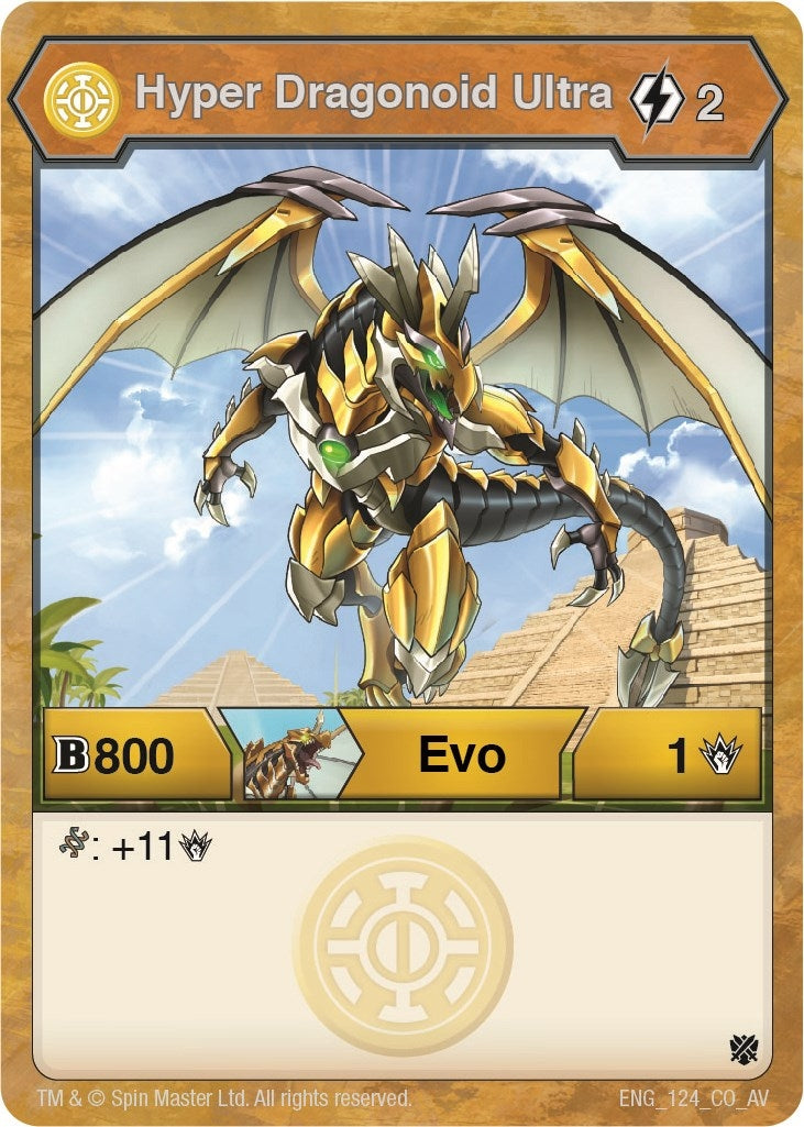 Hyper Dragonoid Ultra (124) [AV] - Bakugan TCG Single