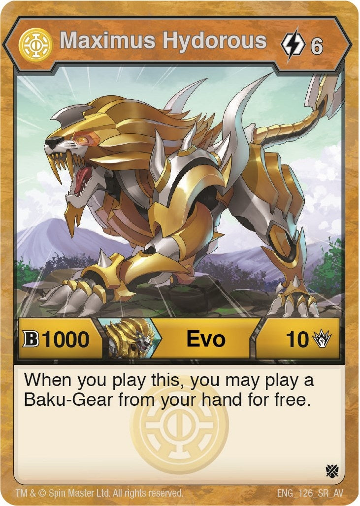 Maximus Hydorous (126) [AV] - Bakugan TCG Single