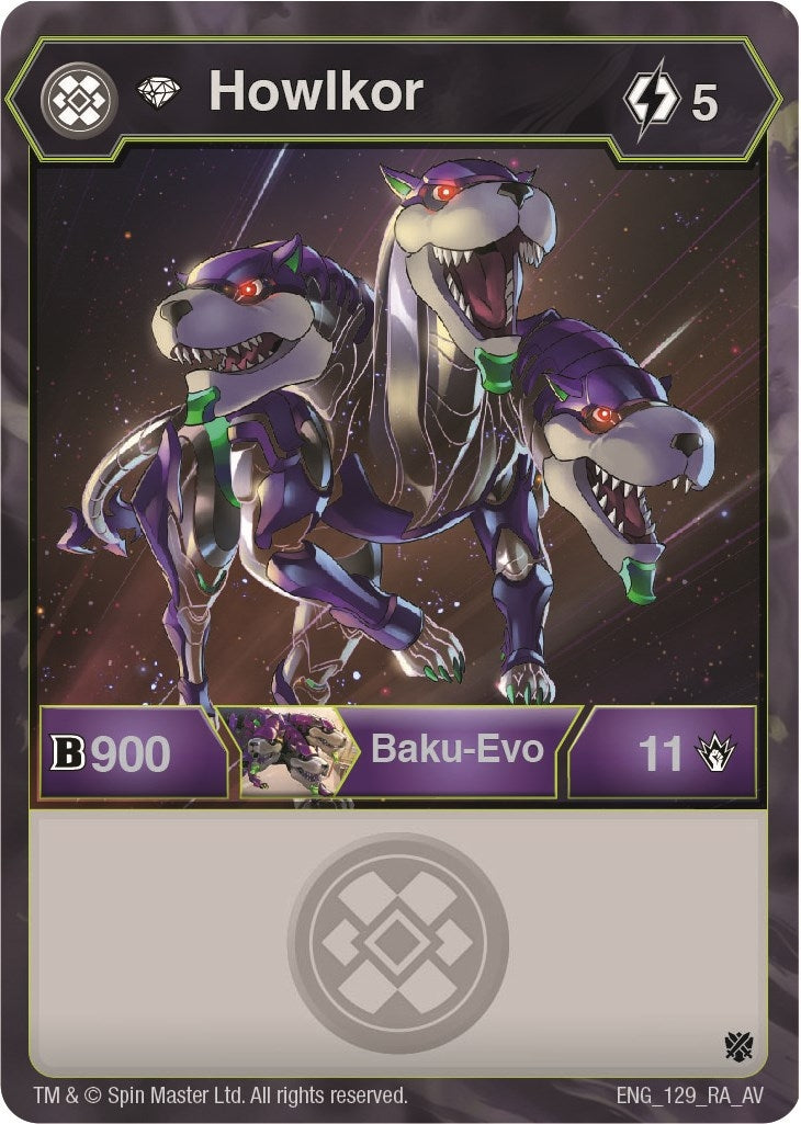 Diamond Howlkor (129) [AV] - Bakugan TCG Single