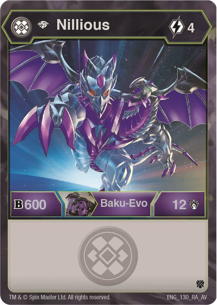 Diamond Nillious (130) [AV] - Bakugan TCG Single