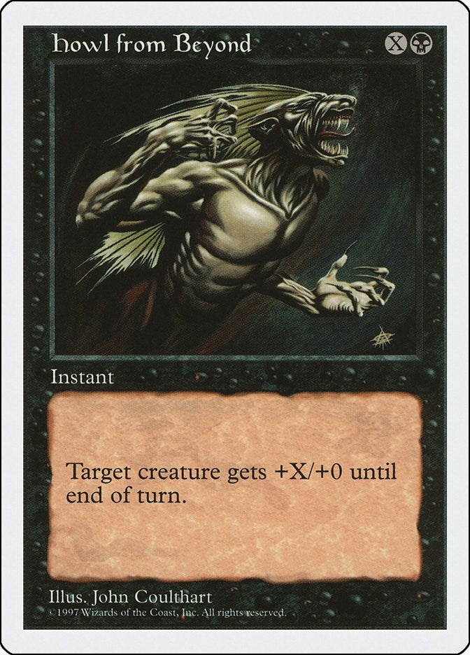 Howl from Beyond [5ED] - MTG Single