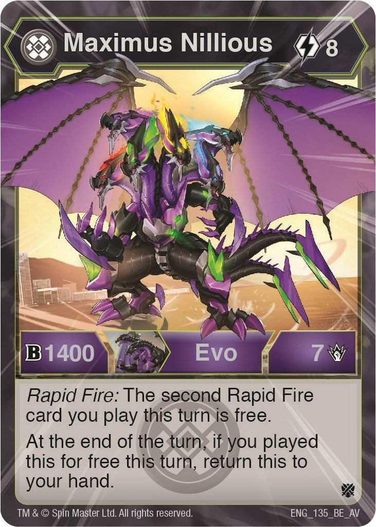 Maximus Nillious (135) [AV] - Bakugan TCG Single