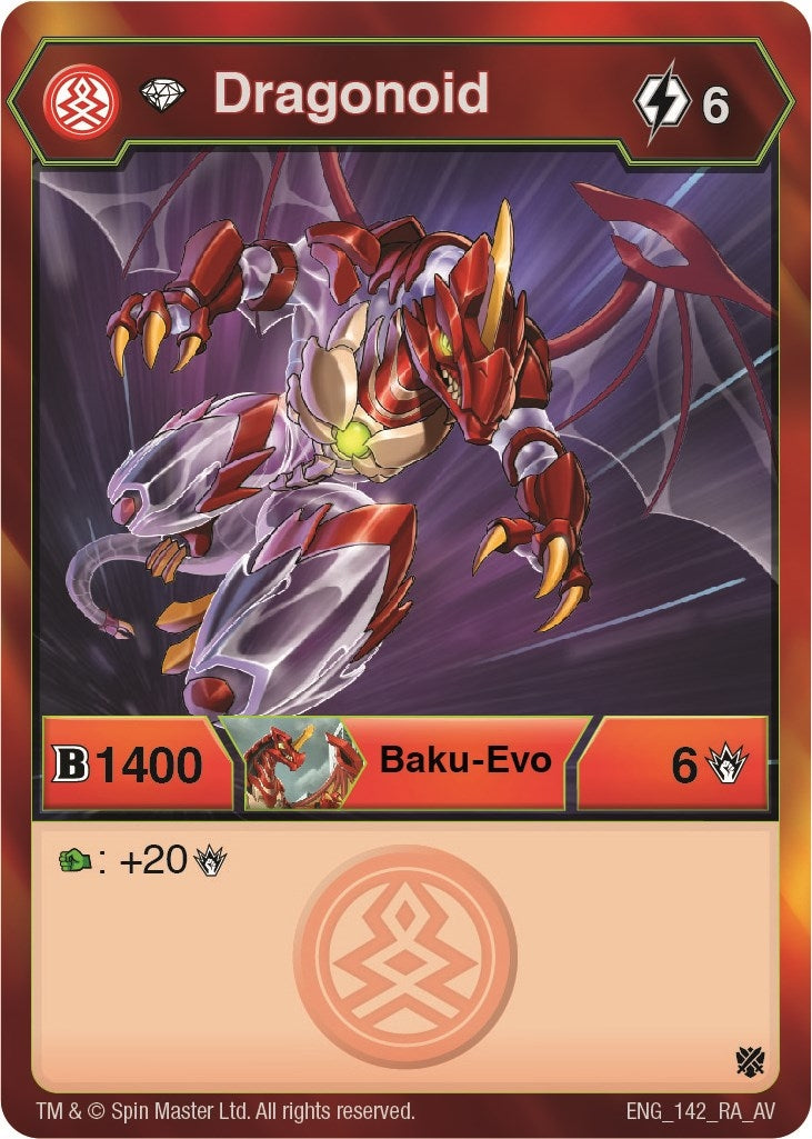 Diamond Dragonoid (142) [AV] - Bakugan TCG Single