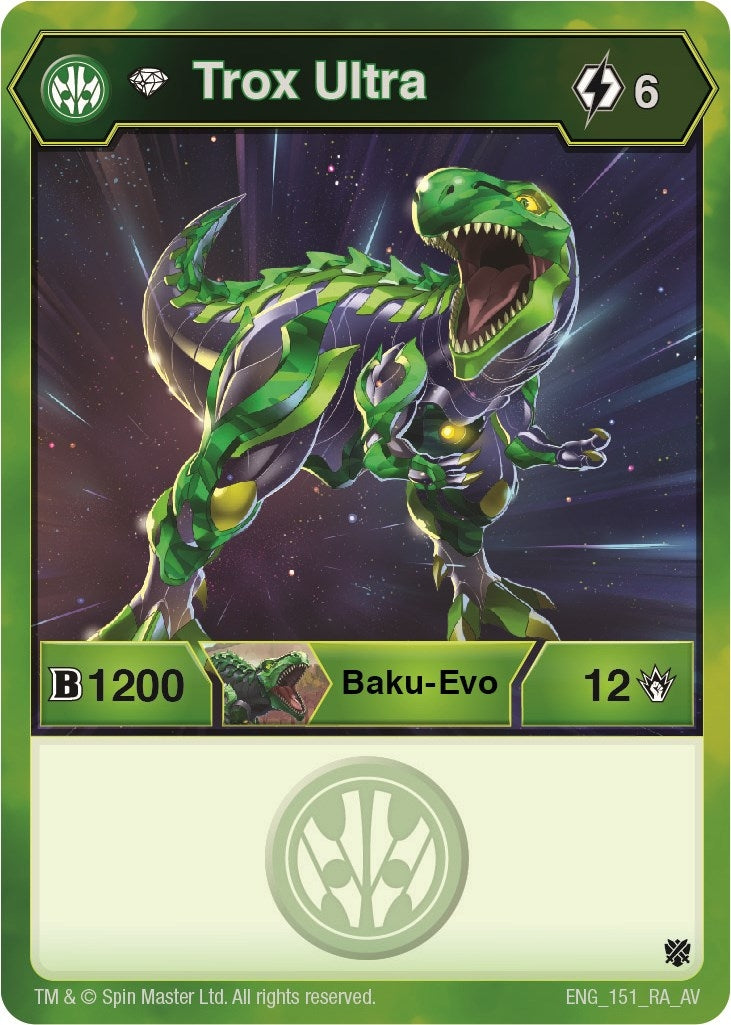 Diamond Trox Ultra (151) [AV] - Bakugan TCG Single