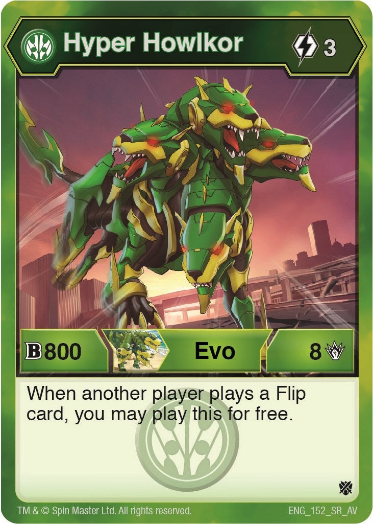 Hyper Howlkor (152) [AV] - Bakugan TCG Single