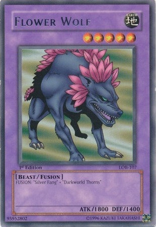 Flower Wolf (107) (LOB) - YuGiOh Single