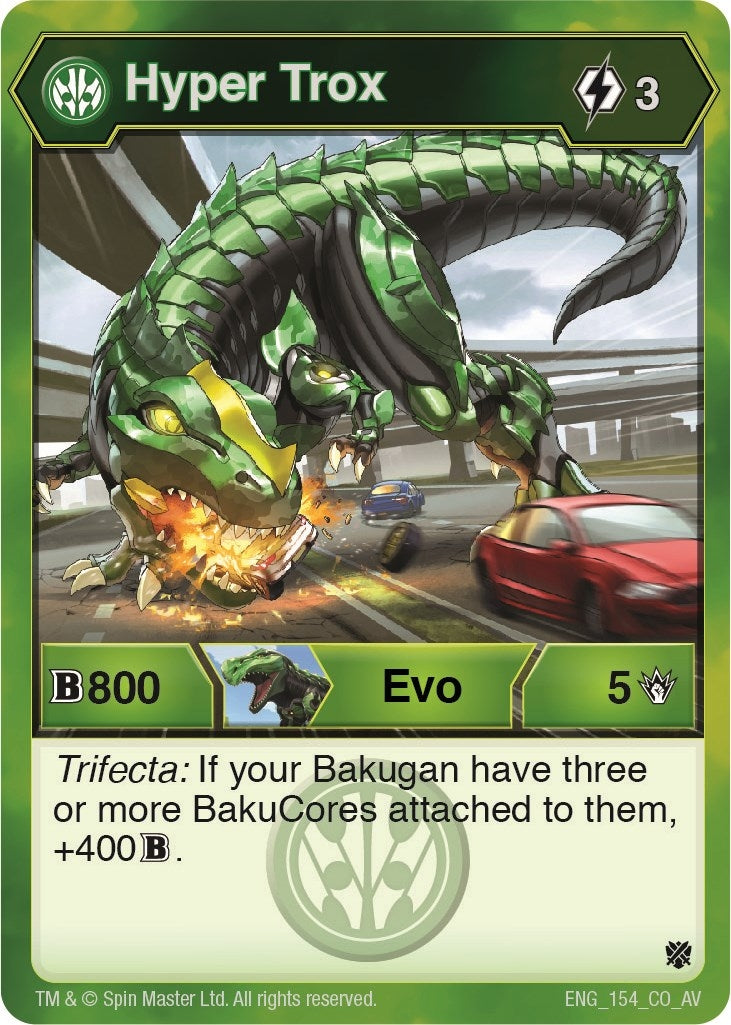 Hyper Trox (154) [AV] - Bakugan TCG Single