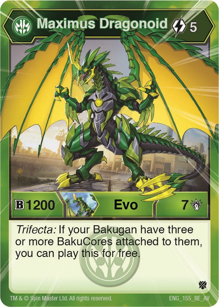 Maximus Dragonoid (155) [AV] - Bakugan TCG Single