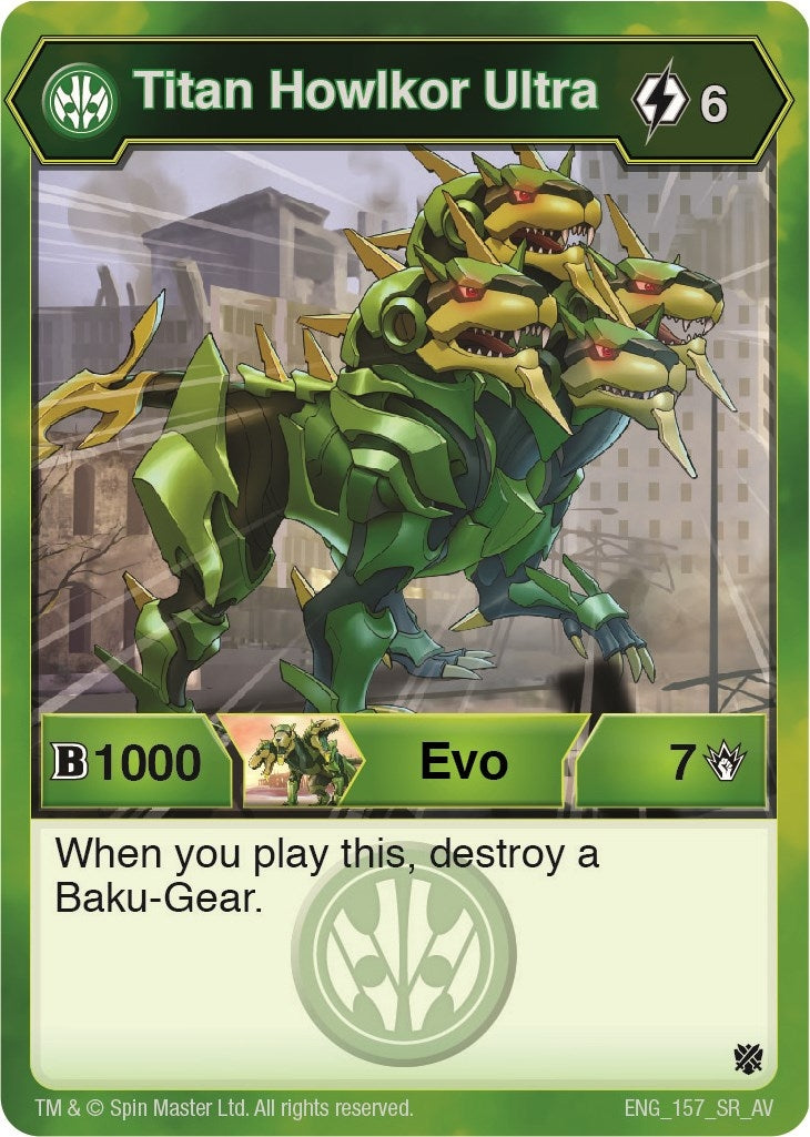 Titan Howlkor Ultra (157) [AV] - Bakugan TCG Single