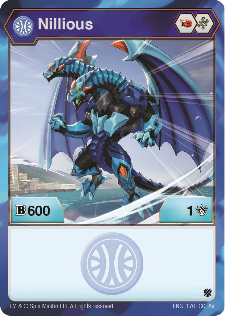 Nillious (170) [AV] - Bakugan TCG Single
