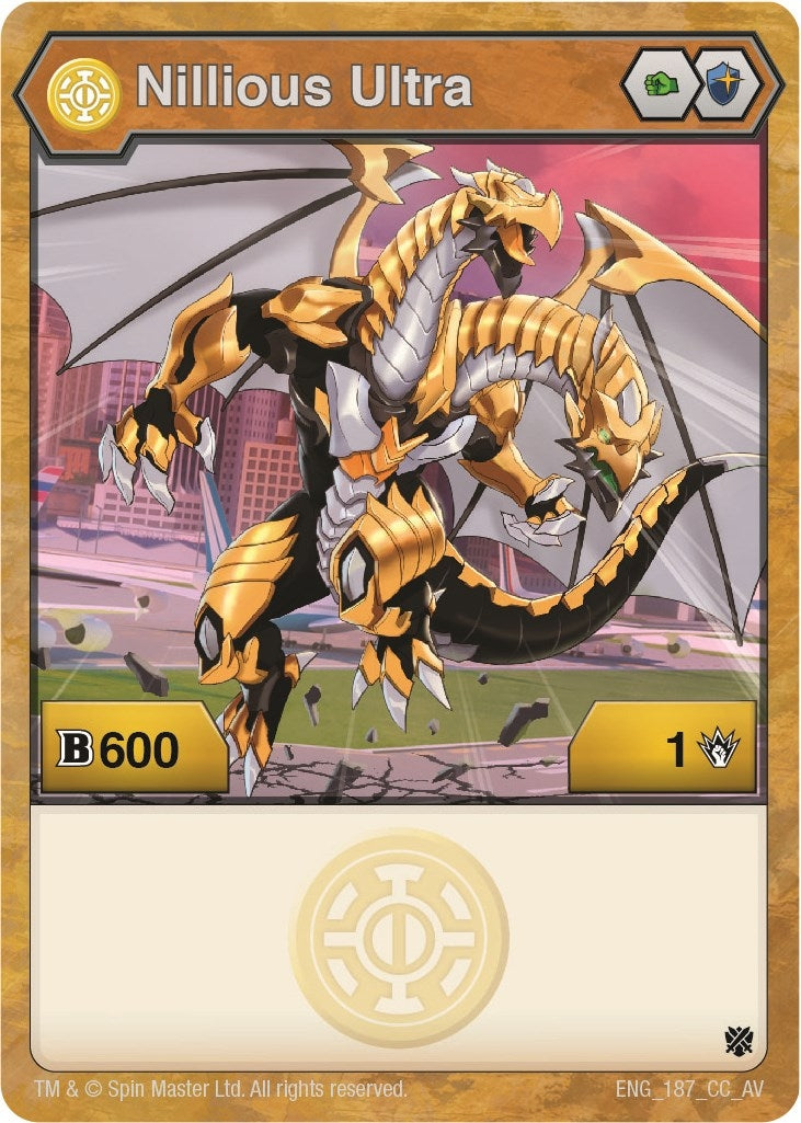 Nillious Ultra (187) (187) [AV] - Bakugan TCG Single