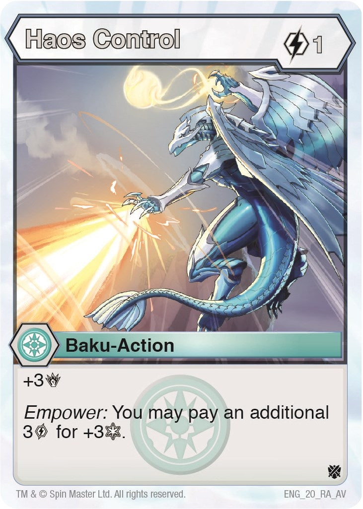 Haos Control (20) [AV] - Bakugan TCG Single