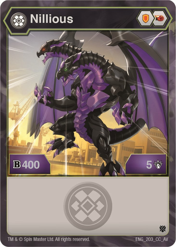 Nillious (203) (203) [AV] - Bakugan TCG Single