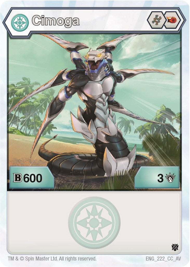 Cimoga (222) (222) [AV] - Bakugan TCG Single