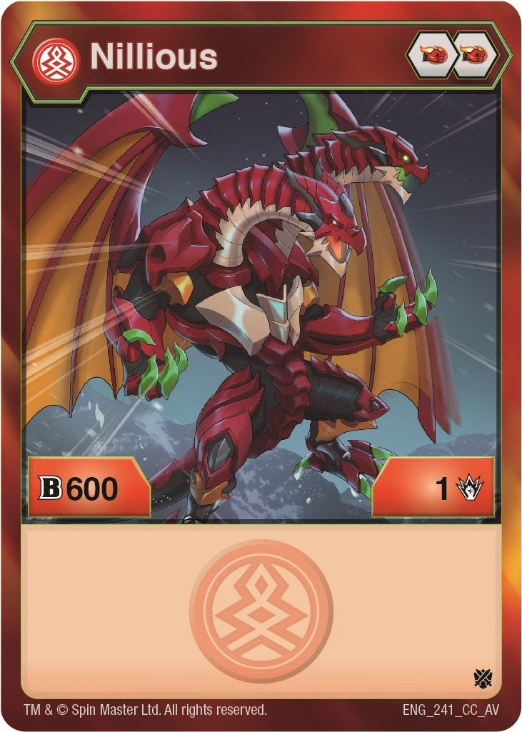Nillious (241) (241) [AV] - Bakugan TCG Single
