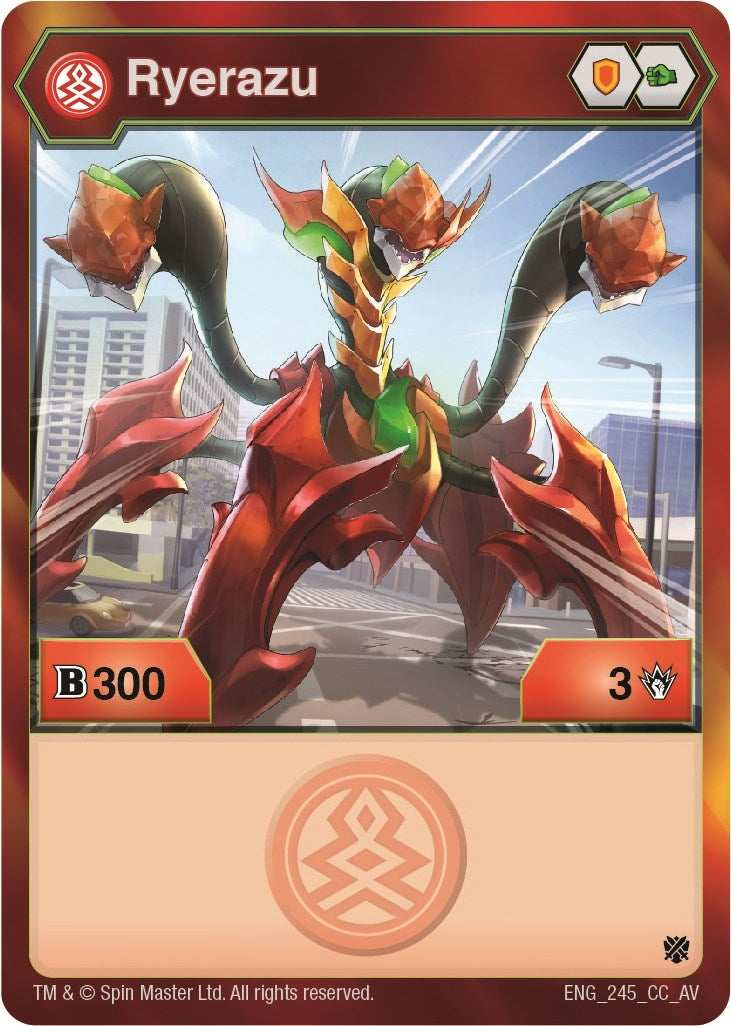 Ryerazu (245) [AV] - Bakugan TCG Single