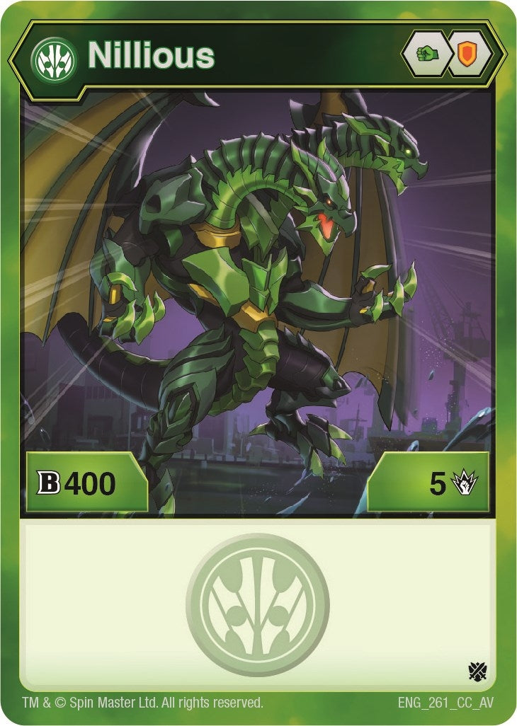 Nillious (261) (261) [AV] - Bakugan TCG Single