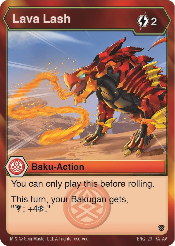 Lava Lash (29) [AV] - Bakugan TCG Single