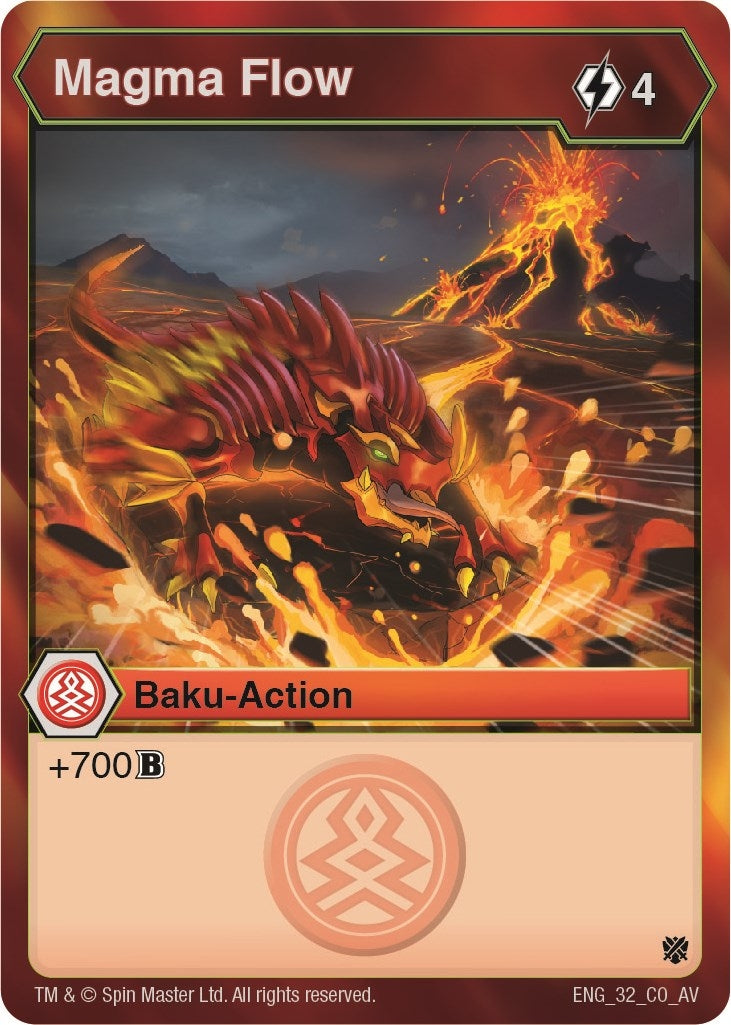 Magma Flow (32) [AV] - Bakugan TCG Single