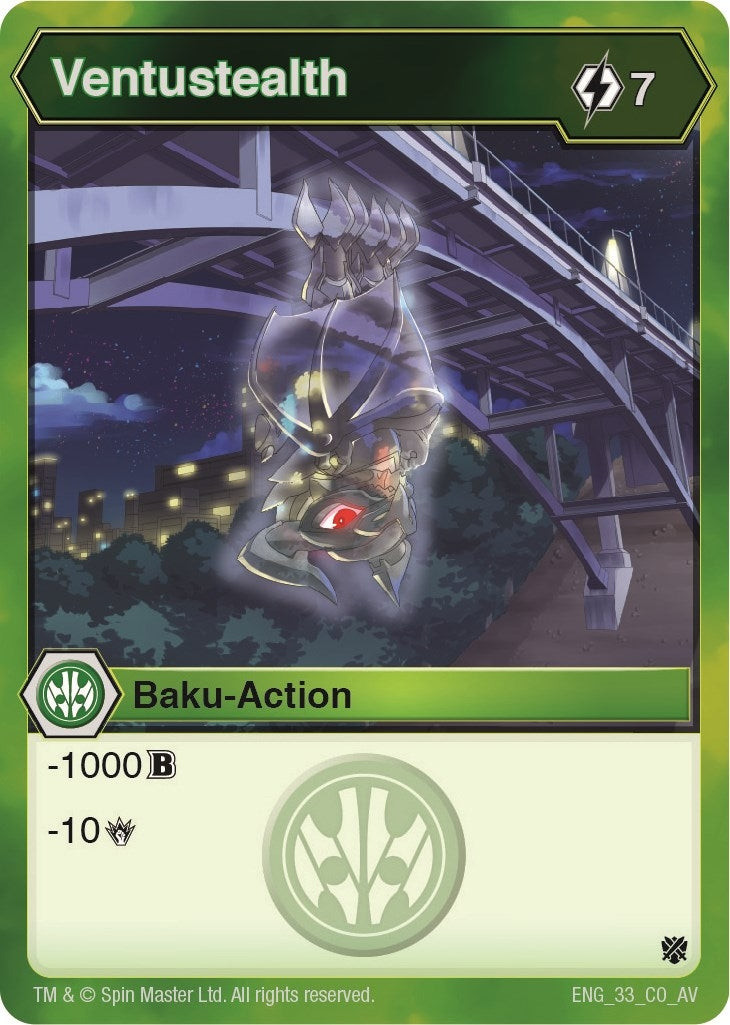 Ventustealth (33) [AV] - Bakugan TCG Single