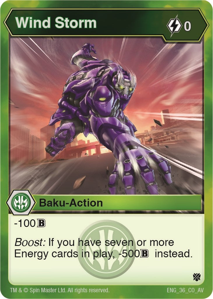 Wind Storm (36) [AV] - Bakugan TCG Single