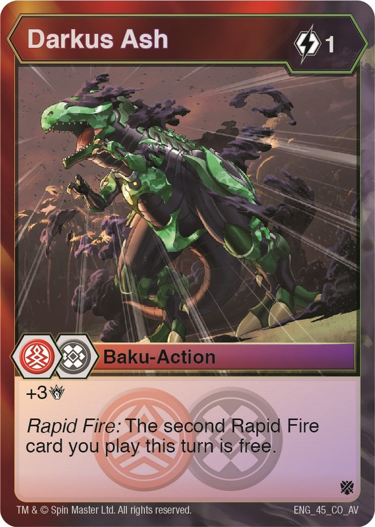 Darkus Ash (45) [AV] - Bakugan TCG Single