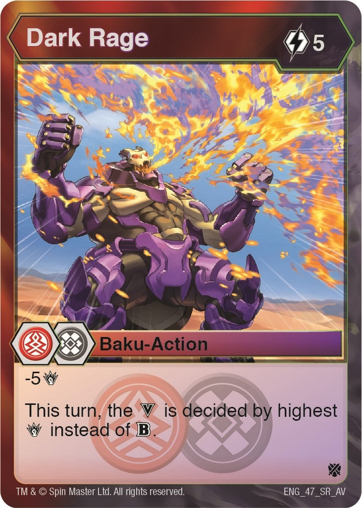 Dark Rage (47) [AV] - Bakugan TCG Single
