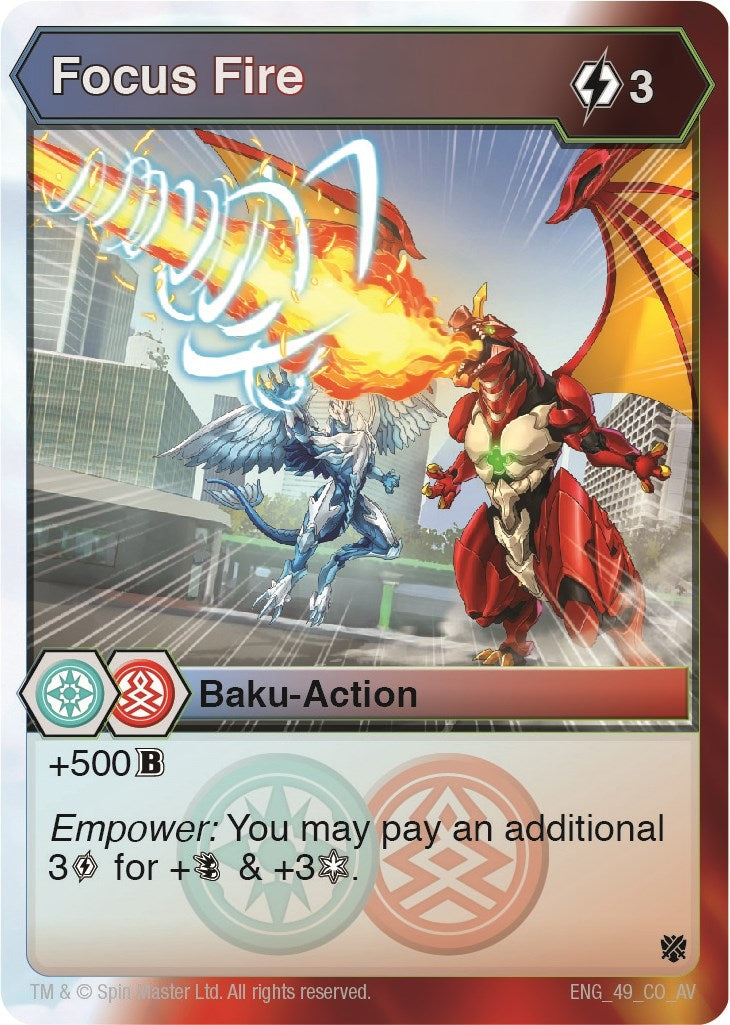 Focus Fire (49) [AV] - Bakugan TCG Single