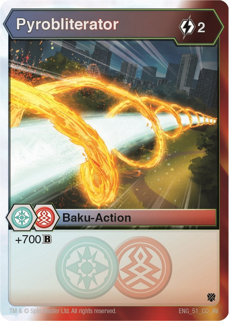 Pyrobliterator (51) [AV] - Bakugan TCG Single