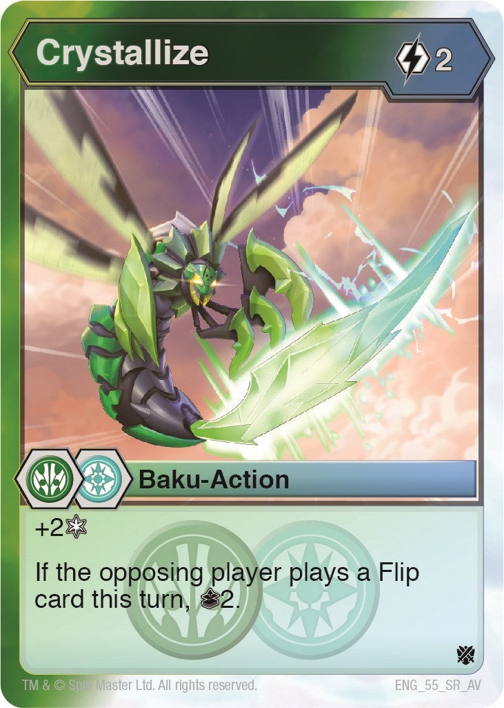 Crystallize (55) [AV] - Bakugan TCG Single