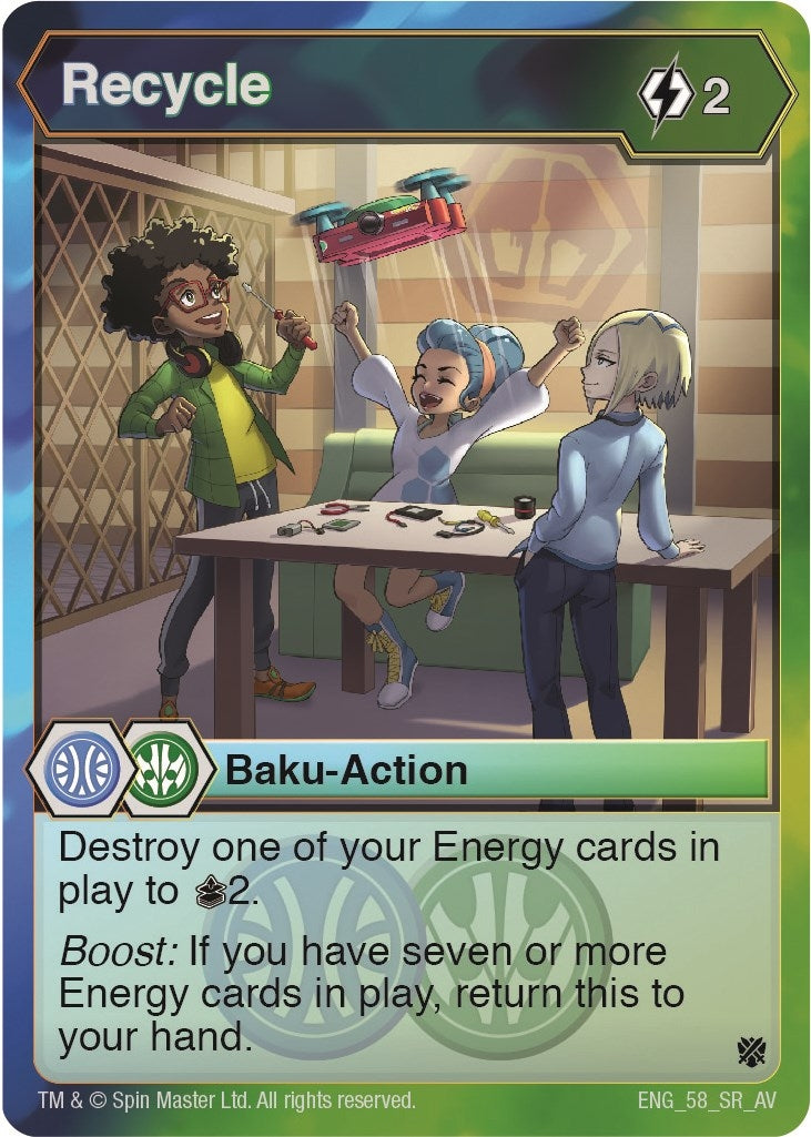 Recycle (58) [AV] - Bakugan TCG Single