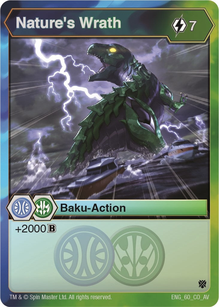 Nature’s Wrath (60) [AV] - Bakugan TCG Single