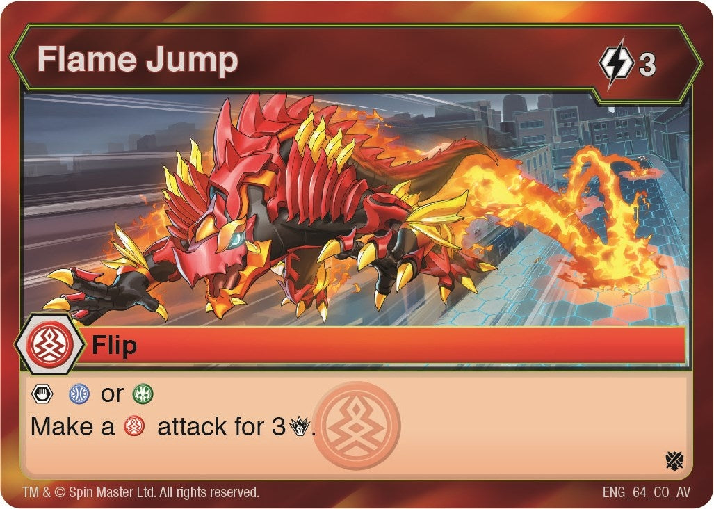Flame Jump (64) [AV] - Bakugan TCG Single