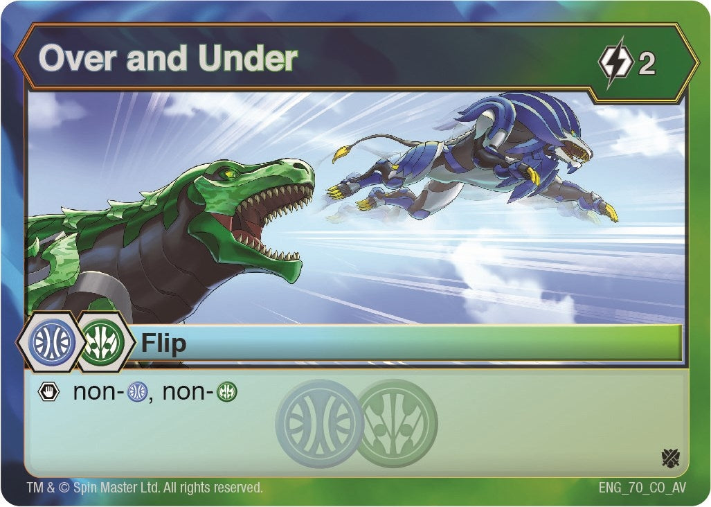 Over and Under (70) [AV] - Bakugan TCG Single