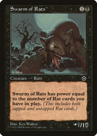 Swarm of Rats [P02] - MTG Single