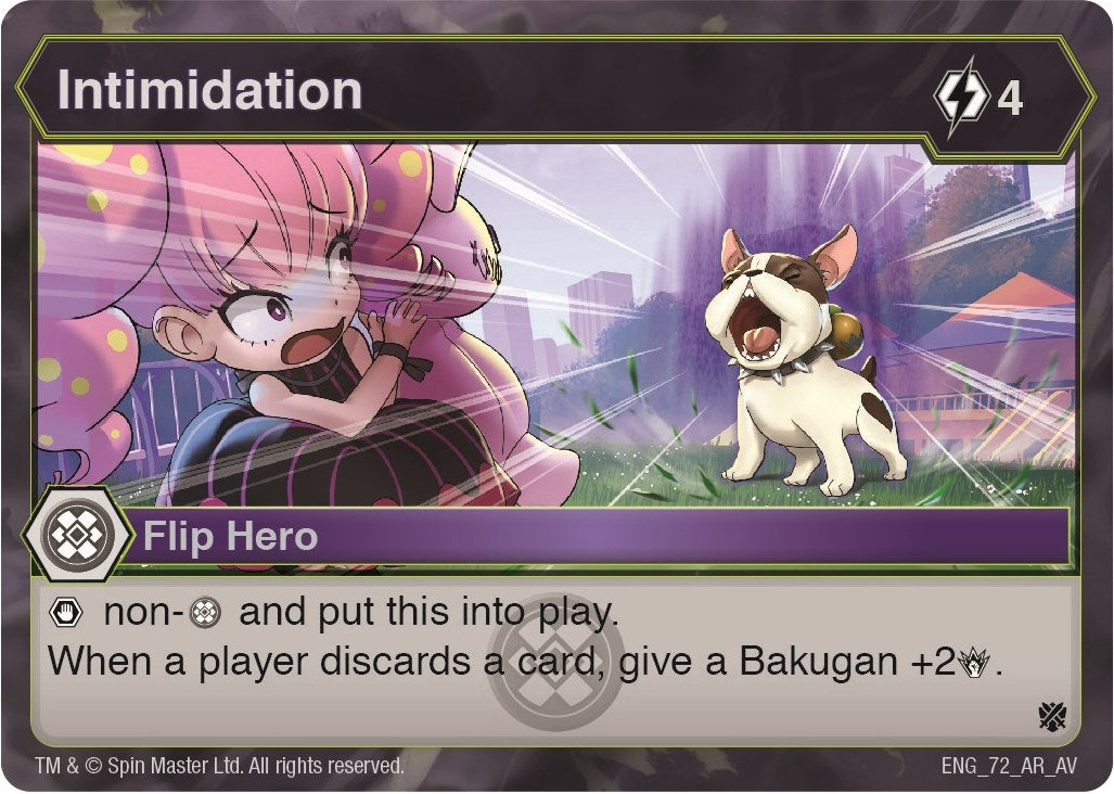 Intimidation (72) [AV] - Bakugan TCG Single
