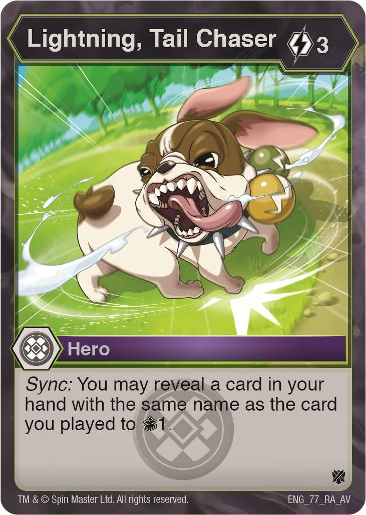 Lightning Tail Chaser (77) [AV] - Bakugan TCG Single