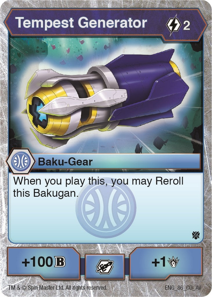 Tempest Generator (86) [AV] - Bakugan TCG Single