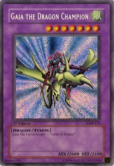 Gaia the Dragon Champion (125) (LOB) - YuGiOh Single