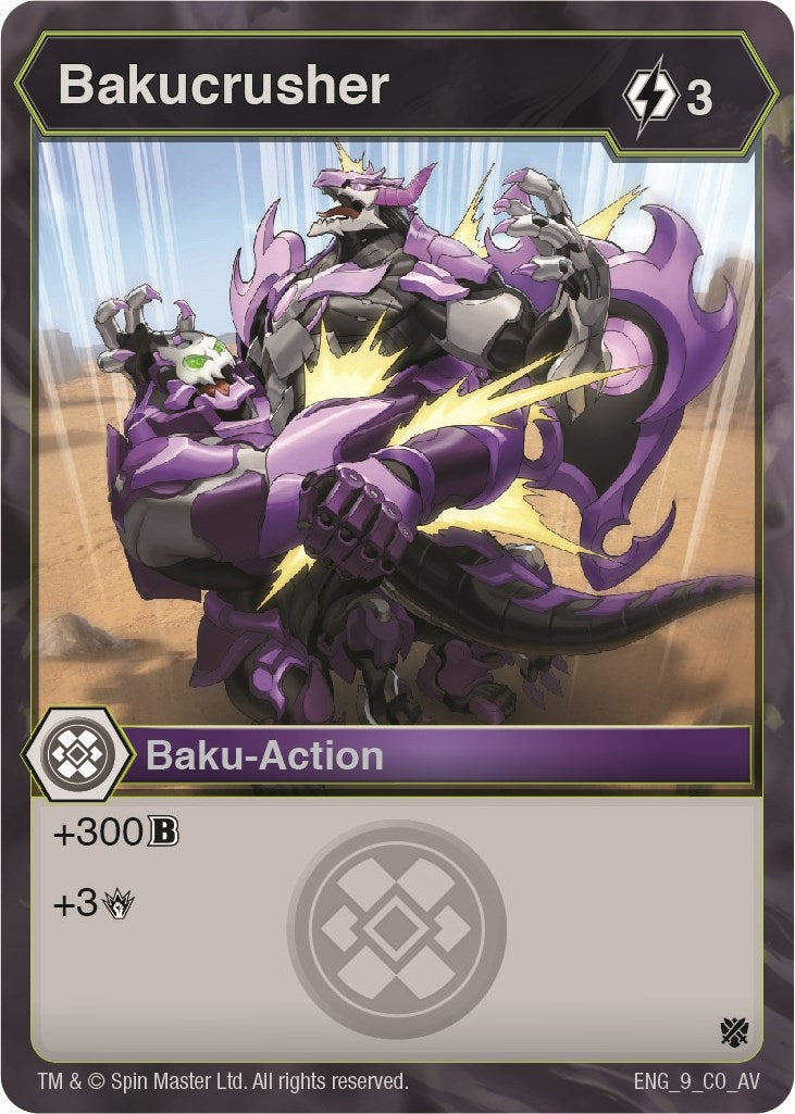 Bakucrusher (9) [AV] - Bakugan TCG Single